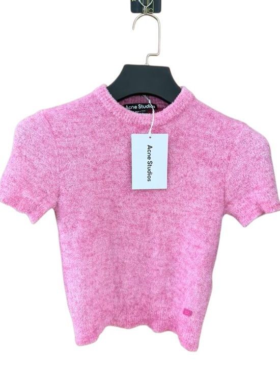 Acne Studios Pants - 🚩steal Acne Studios Pink Short Sleeve Knit Top for Kids